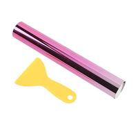 ZJchao Bande de Teinte de Pare-Brise, Autocollants Universels DIY, Film de Pare-Soleil avec Grattoir, Film de Teinte de Fenêtre, de -Brise pour Véhicule (Pink)