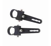 ZJchao Barrette de Barre, Pince de Support de Support de Montage à Tube en Aluminium Porte-barres LED 1 Pouce de Barre Lumineuse Réglable Pince d'éclairage Hors Route pour Camions, VUS, VTT et