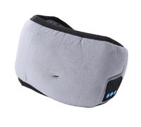 ZJchao Bluetooth Sleep Eye Cover Musique sans Fil Sommeil Rechargeable Blocage de la Lumière avec Batterie Intégrée de 150 MAh pour les Voyages, la Maison et le Bureau (GREY)