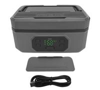 ZJchao Boîte à Déjeuner électrique, Chauffe-déjeuner Portable, Chauffe-aliments sans Fil avec Acier Inoxydable 304 de Grande capacité, Anti-fuite, pour Bureau, Voiture, Voyage, Chantier (1200ml)