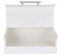 ZJchao Boîte à Pain Blanc Lait de Grande capacité, Organisateur, Conteneur de Stockage pour Comptoir de Cuisine