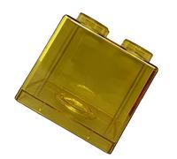 ZJchao Boîte d'économie d'argent, Conception de Blocs de Construction en Plastique Transparent Conception Rectangulaire Argent 'économie de Banque Box Clairement pour Enfants Garçons Filles