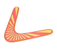 ZJchao Boomerang, Boomerang en Forme de V avec Sac de Transport PP, Disque de Lancer Classique 33 Cm X 30cm de la Résistance à Haute Résistance Boalang en Bois pour Les Enfants et Les Adultes Jeux
