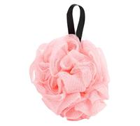 ZJchao Boule de Douche, éponge de Bain en PE Flexible avec Conception Suspendue en Mousse Riche, pour le Nettoyage du Corps (PINK)