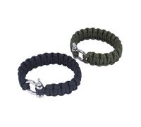 ZJCHAO Bracelet de paracord d'équipement de survie Kit de boucle en acier inoxydable pour bracelet de survie tissé paracord 550