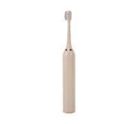 ZJchao Brosse à Dents électrique Rechargeable, Brosse à Dents à Batterie Rechargeable 3 Modes 30 Jours for Soins Dentaires Quotidiens des Adultes, Tête Arrondie et Poils Souples (Kaki)