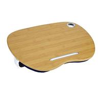 ZJchao BURIS pour Laptop avec Coussin, Ordinateur Portable Lap Bureau Portable Écriture Table Lap Bureau Lit Lit Home Outdoor pour Le ou Le Dortoir, 15,8x11,8 Pouces (Blue)