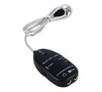 ZJchao Câble de Liaison de Guitare USB Professionnel, Plug and Play, Enregistrement Facile avec Votre Ordinateur, Compatible pour Musiciens et Enregistrements