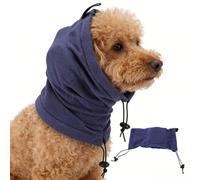 ZJchao Cache-Oreilles à Réduction de Bruit pour Chien, Bandeau Réglable pour Animaux de Compagnie avec Rembourrage Doux pour Feux d'artifice, Orages, Visites chez Le Vétérinaire (Blue)