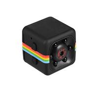 ZJchao Caméra d'action, Mini Caméra Cube Corporelle avec Objectif Grand Angle HD 1080p Mémoire 32 Go Noir pour Extérieur Intérieur Petite Camera Invisible