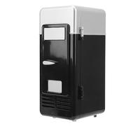 ZJchao Capacité Spacieuse, Refroidissement à 360 Degrés, Double fonctionnalité - Mini Réfrigérateur à Réservoir Unique Rechargeable par USB, Portable pour Chambres, Dortoirs, Bureaux,