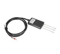 ZJchao Capteur de conductivité du Sol, Testeur de salinité du Sol, Détecteur de conductivité du Sol, Plage 0-10 000 µs/cm, étanche IP68, 12-24 V CC, pour L'irrigation des Serres