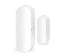 ZJchao Capteur Intelligent d'ouverture et de Fermeture de Porte/fenêtre WiFi, Commande Vocale Compatible avec Home et