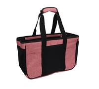 ZJchao Carrier de Chats, Porte-Chiens à Face Douce pour Petit Chien de Voyage pour Chiens de Voyage Animal de Compagnie Ventilée Sac de Porte-Chiens pour Petit Chiot de Chaton Moyen, 18,1x8,3x11.0in