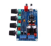 ZJchao Carte d'Amplificateur, PréAmplificateur HiFi NE5532, Contrôle du Volume, Carte Assemblée, Amplificateur de Puissance Stéréo Numérique pour Haut-parleurs pour Système Audio de Haut-Parleur