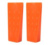 ZJchao Cendre des Abattages, 2pcs en Plastique Corps de Secours Françonnant Les Quartiers de Tronçonneuse des Quartiers de d'arbre pour Les Fournitures de Scie à Chaîne Accessoires