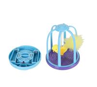 ZJchao Chat électrique Squeaky Jouet Oiseau Cage Interactif Ennui anxiété Réduction Jouet Chats Adultes (Blue)