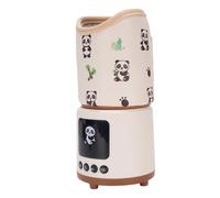 ZJchao Chauffe-biberon 2 en 1 à Bruit Blanc, Machine de Sommeil Portable avec écran LCD et pour Chauffer et Apaiser le Lait de bébé à la Maison, au Bureau, en Voyage