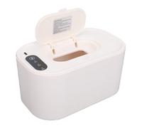 ZJchao Chauffe-Lingettes pour bébé, Distributeur de Chauffe-Lingettes Portable de Grande capacité Pouvant Contenir 80 avec 3 Voyants Lumineux pour Nouveau-nés et Nourris (WHITE)