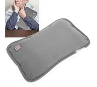 ZJchao Chauffe-mains USB Chauffage électrique Coussin Chauffant Graphène Chaleur Rapide en 1 Min 3 Niveaux de Température 35 ℃ -55 ℃ Flanelle Lavable avec Câble de 1,2 M pour le Bureau (GRAY)