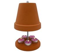 ZJchao Chauffe-plat en Céramique, Mini Poêle de Table de Cheminée Portable avec Texture Lisse, pour la Maison, le Jardin, Cadeau de Noël