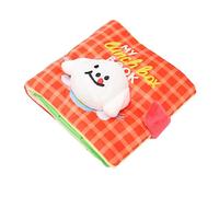 ZJchao Chien Reniflant Livre Puppy Puzzle Toys Interactive Brain Training Toy pour Chiens avec Un Matériau de Tissu Moelleux d'alimentation Lente Mat de Recherche de Nourriture Mignon