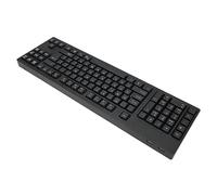 ZJchao Clavier Gauche, 109 Clavier à Main Gauche Keyboard USB Wired Business Momening Keyboard Clavier avec 2 Claviers de Jeu d'interface d'extension USB Hub pour Dows XP 7 8 10