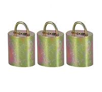 ZJchao Cloche de Vache, 3pcs Bétail en Alliage Cloche de Chèvre Cloche de Chèvre en Métal épaissie de Moutons Anti-perdus pour la Ferme Extérieure de Vache (Cloche n ° 5)