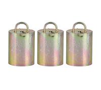 ZJchao Cloche de Vache, 3pcs Bétail en Alliage Cloche de Chèvre Cloche de Chèvre en Métal épaissie de Moutons Anti-perdus pour la Ferme Extérieure de Vache (Cloche n ° 3)