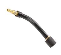 ZJchao Col de Parkside Torche de Soudage MIG Col de Cygne pour Binzel 15AK Construction en Laiton Très Durable Qualité Professionnelle Longueur 18 Cm