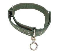 ZJchao Collier de Vache, Col de Bétail Nylon épaissie de Vache épaissie de Vache Montre Un Col de Berceau de Chèvre pour Les Chevaux avec Boucle en Métal et Chaîne de (Grande Taille)