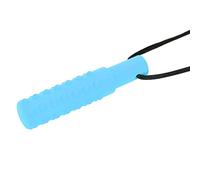 ZJchao Collier pour bébé en Silicone avec 5 Options de Couleurs - Dentition des Jouets à Mâcher pour Nourrissons - un Soulagement Apaisant pour les Bébés de Dentition Collier à Croquer pour les (BLUE)