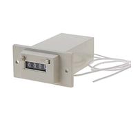 ZJchao Compteur électromagnétique à 4 Chiffres, Compteur Numérique CSK4-YKW à Grande Vitesse avec Type de Presse Réinitialiser Le Totaliseur des Impulsions électroniques pour Comptage d'Impulsions