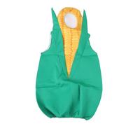 ZJchao Costume de Maïs Drôle Unisexe pour Adulte avec Trous pour Bras Ouverts pour les Fêtes de Vacances, Fêtes Habillées, Polyester 130 Cm de Longueur et 24,4 Cm de Largeur