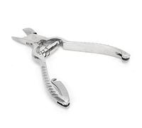 ZJchao Coupe-dents pour Porcelets, Poignée Ergonomique en Acier Inoxydable, Pince Incurvée en Forme de Gourde, avec Lame Incisive pour éviter les Combats de Porcelets et les Blessures