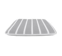 ZJchao Coussin de Douche en Maille de Soutien Confortable pour S'asseoir, rayé Gris Blanc, Genouillère de Jardin ou Support de Bain pour Adultes, Enfants, Animaux Domestiques, Sièges de