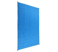 ZJchao Couverture de Pique-Nique, 90x55in Mat de Plage Tente de Tente de de Camping Couverture de Pelouse avec Sac de Rangement de Plage Mat de Pique-Nique pour Extérieur Camping (Blue)