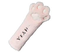 ZJchao Couvertures de Ceinture de sécurité, Couvercles de Ceinture de sécurité Mignonnes Aspect des Griffes de Chat Confortable Coucpe de de en Peluche Douce Couvercle de de Selle (PINK)