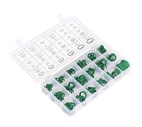 ZJchao de E87 Series Lot de 270 Joints Toriques pour Système de Climatisation Automobile avec Boîte de Rangement - Rondelles en Caoutchouc Fiables pour Diverses Applications (GREEN)