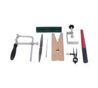 ZJchao de Moulage Bague Ensemble d'outils de Fabrication de Bagues en Cire pour Bijoux - Kit de Moulage Multifonctionnel pour Usage Domestique et Professionnel - Complet avec Cadre de Scie, Lames et