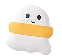 ZJchao Dessin animé Pouffle en Poudre Mignonne pour la Poudre Lâche et Fondation Applicateur de Maquillage Doux Doux pour le Visage Cosmétique (YELLOW)