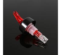 ZJchao Distributeur de Shots pour Alcool, Verseur à Mesure Automatique, Verseur de Mesure d'Alcool à Tir Rapide, Outil de Barman de d' (rouge)