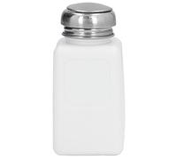 ZJchao Distributeur de Solvant, ESD Statique carré 200 Ml Type de Presse Distributeur de Solvant Pompe Distributrice d'alcool ESD Pompe Distributrice d'alcool de Liquide pour Démaquillant à (WHITE)