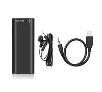 ZJchao Enregistreur Vocal, Enregistreur Numérique 8 Go avec Décodeur DAC, Enregistrement Linéaire PCM 1536 Kbps, Enregistrement Continu 48 Heures pour Les Conférences, Les Réunions, (32GB)