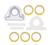 ZJchao Ensemble D'applicateurs de Ruban de Peinture de Masquage, Distributeur de Ruban de Peintre avec Peinture étendue de 1 Mm pour des Lignes Précises, Barrière Robuste contre