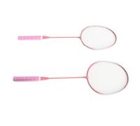 ZJchao Ensemble de 2 Raquettes de Badminton Légères avec Volants et Sac de Transport pour s'amuser en Plein Air dans Le Jardin, pour Adolescents et Adultes, Pack de Jeu Complet pour Jouer sur la