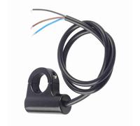ZJchao Ensemble de Commande de Commutateur de Moto de 22mm, pour Phares de Frein et Antibrouillard, Installation Facile, Bouton de Commande de Guidon, Pièce de Rechange (Bouton autobloquant de type