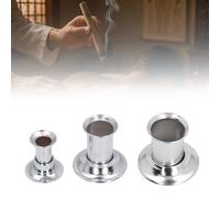 ZJchao Ensemble D'extincteurs Moxa Stick en Acier Inoxydable, 3 Pièces, éteignoir à Rouleau de Moxibustion Efficace pour Voyage, Maison, Utilisation, Capuchon D'extincteur en Métal