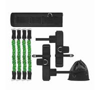 ZJchao Entraîneur de Saut Vertical, Outil de Mesure de Saut Vertical, Ensemble de Bandes de Force pour Les Jambes, Ceinture d'entraînement avec Entraîneur de pour l'entraînement de Basket-Ball et