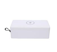 ZJchao Étui de Chargement pour Lunettes Intelligentes, Station de Charge Universelle Portable avec Indicateur LED et Puce de Protection, pour Lunettes Intelligentes de Moins de 55 Mm